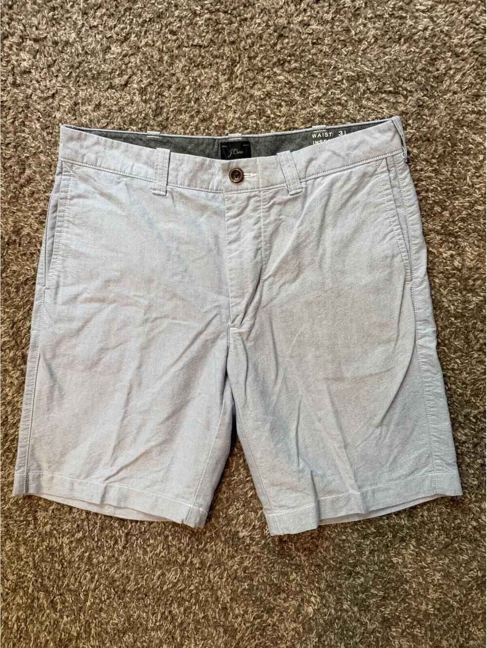 J.Crew 100% Cotton Shorts Men’s Size 31